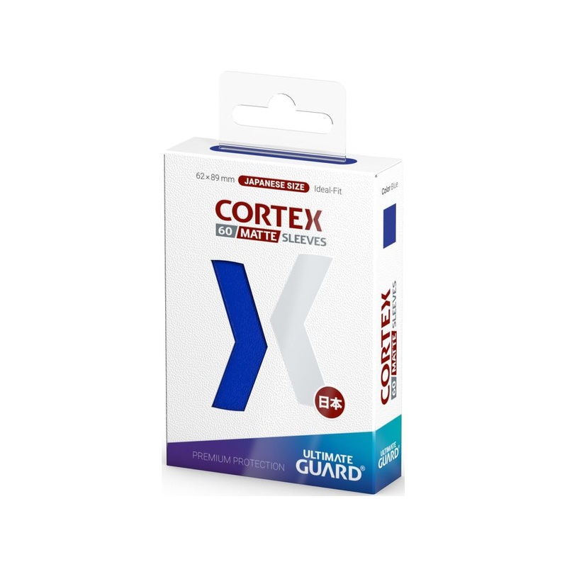 Ultimate Guard - Cortex Sleeves - Japanese - Matte - Blue - 60 Count