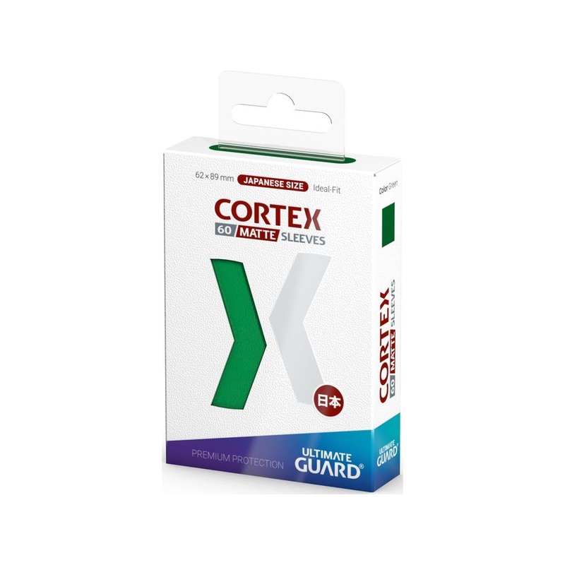 Ultimate Guard - Cortex Sleeves - Japanese - Matte - Green - 60 Count
