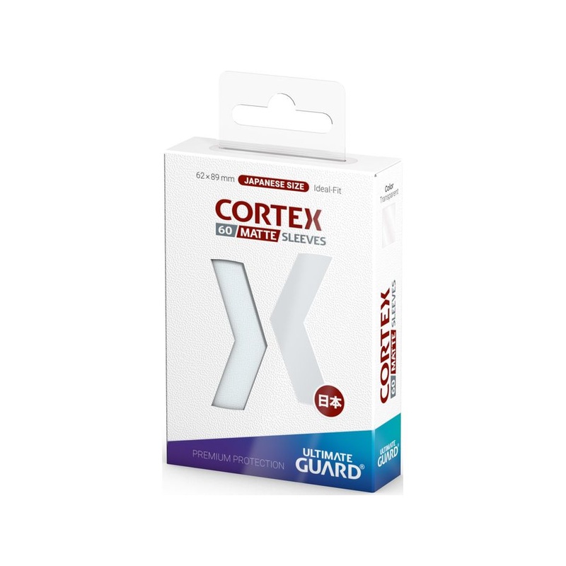 Ultimate Guard - Cortex Sleeves - Japanese - Matte - Transparent - 60 Count