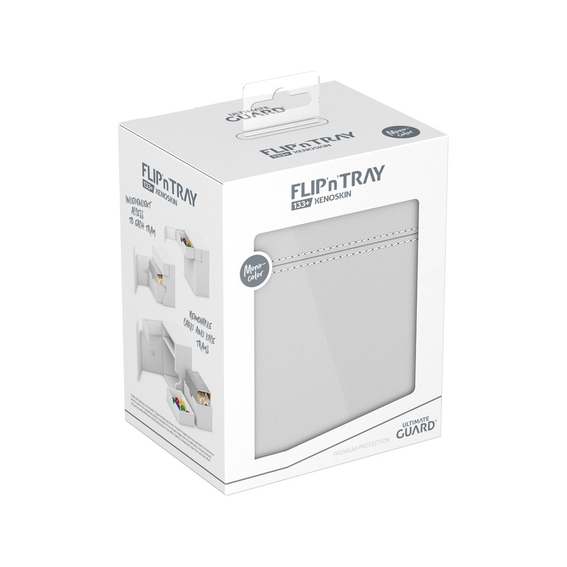 Ultimate Guard - Flip N Tray Xenoskin - Monocolor White - 133