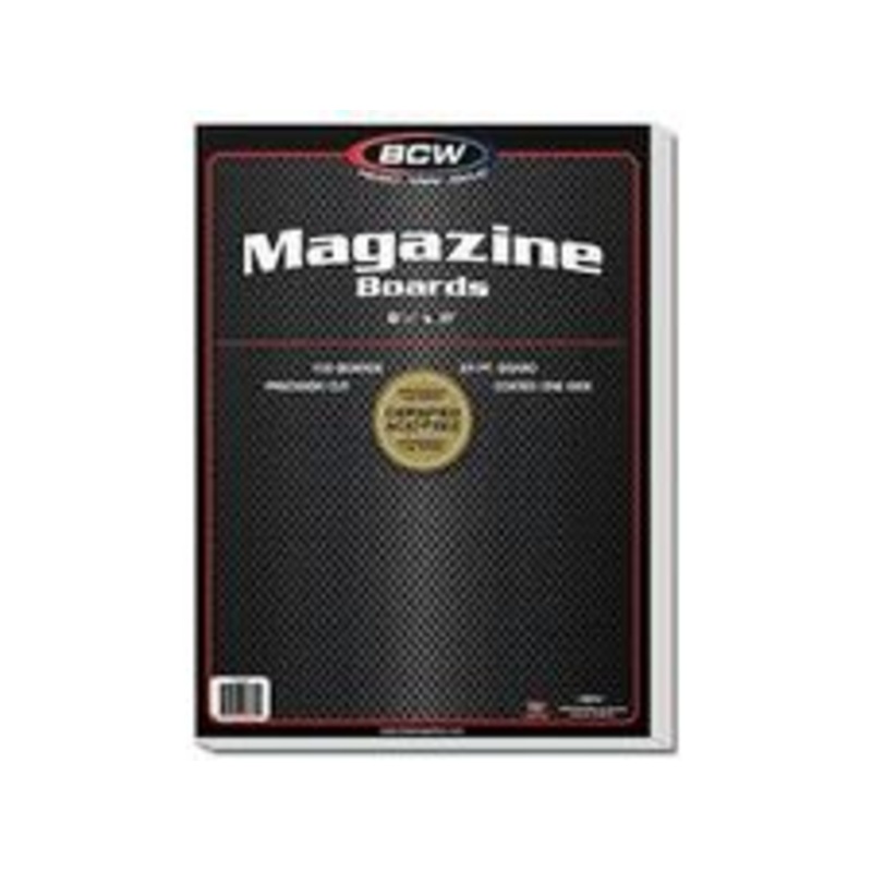 BCW - Magazine Boards - Package of 100