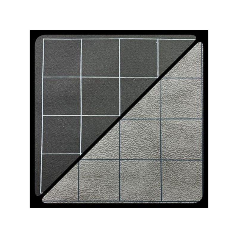 Chessex - Reversible Megamat - 1'' Square Black-Grey (26"X23.5")