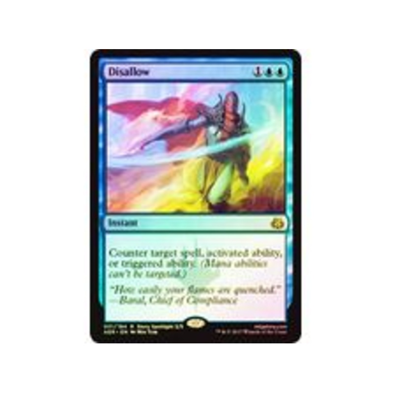 Magic The Gathering - Disallow - Rare FOIL  - AER031F