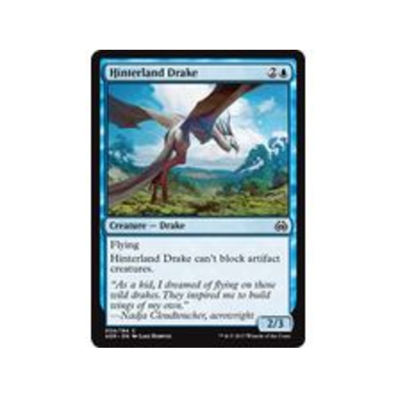 Magic The Gathering - Hinterland Drake - Common - AER034