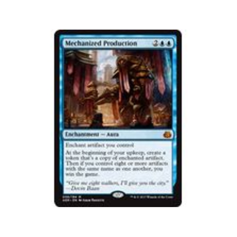 Magic The Gathering - Mechanized Production - Mythic  AER038