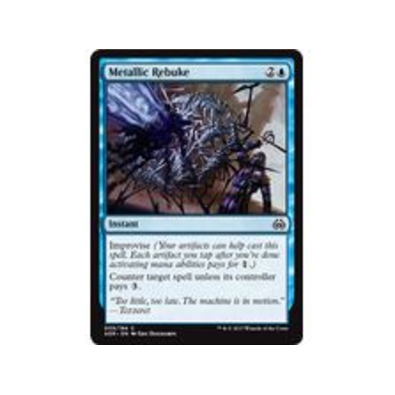 Magic The Gathering - Metallic Rebuke - Common  AER039