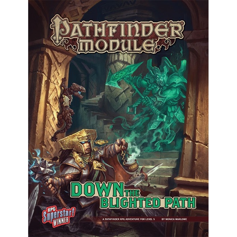 Paizo - Pathfinder - 3.5 OLG Module - Down the Blighted Path - PF0033