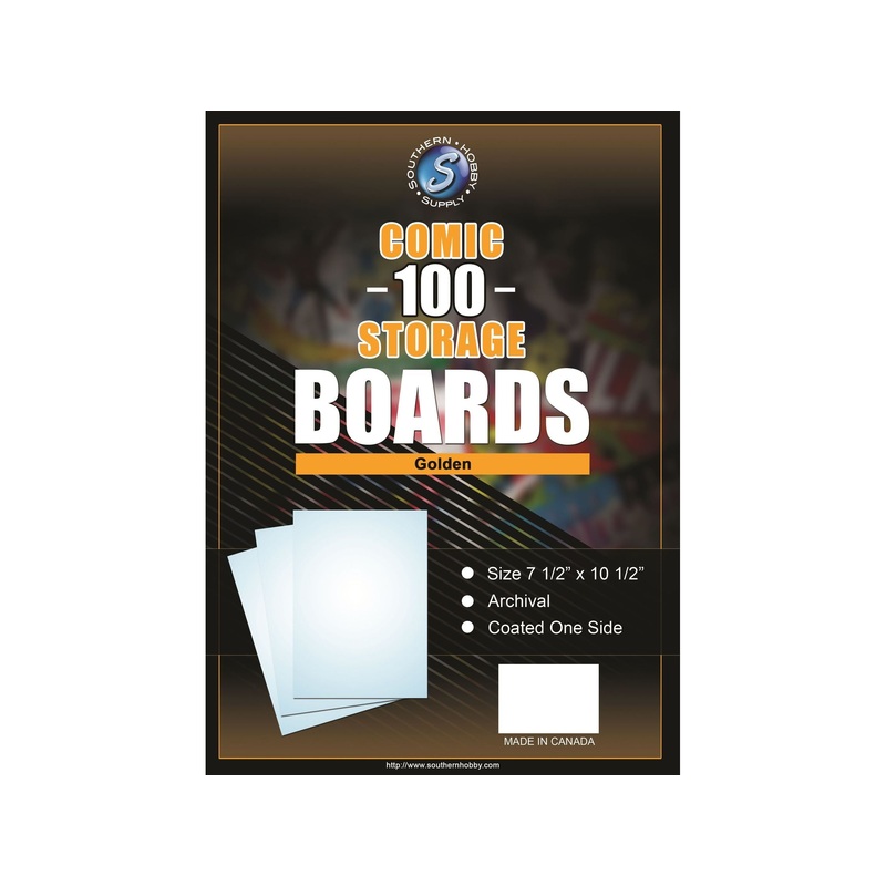 Southern Hobby Supply Comic Storage - Golden Size Comic Boards
