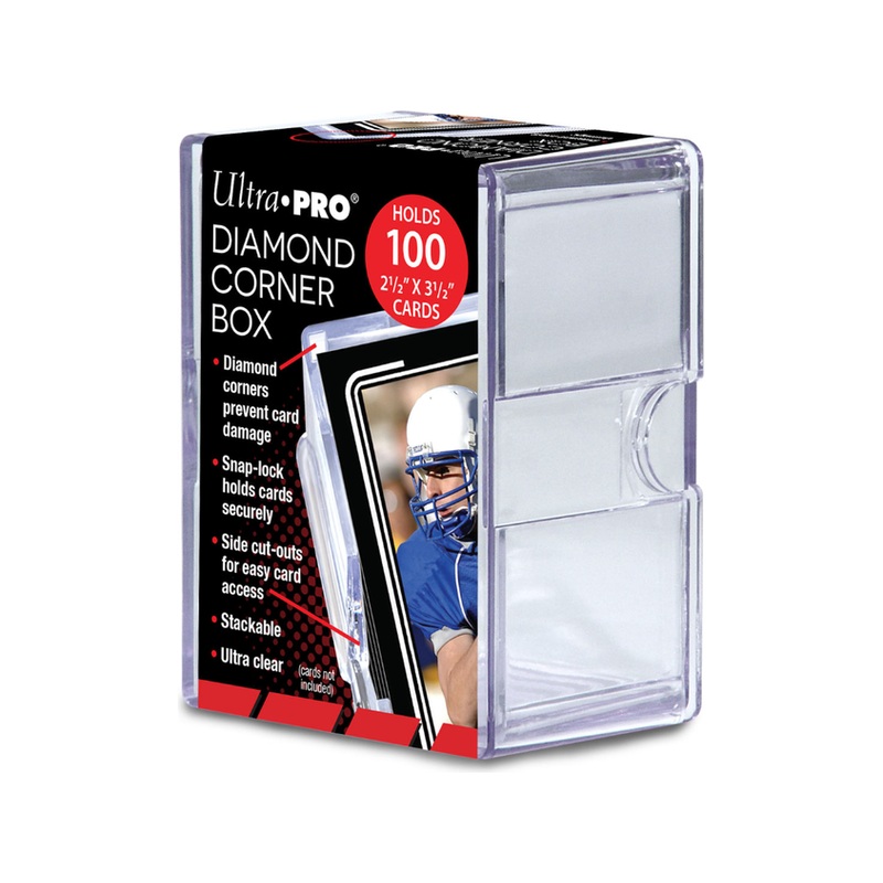 Ultra Pro - 2 Piece Box - 100 Count Diamond Corner Box