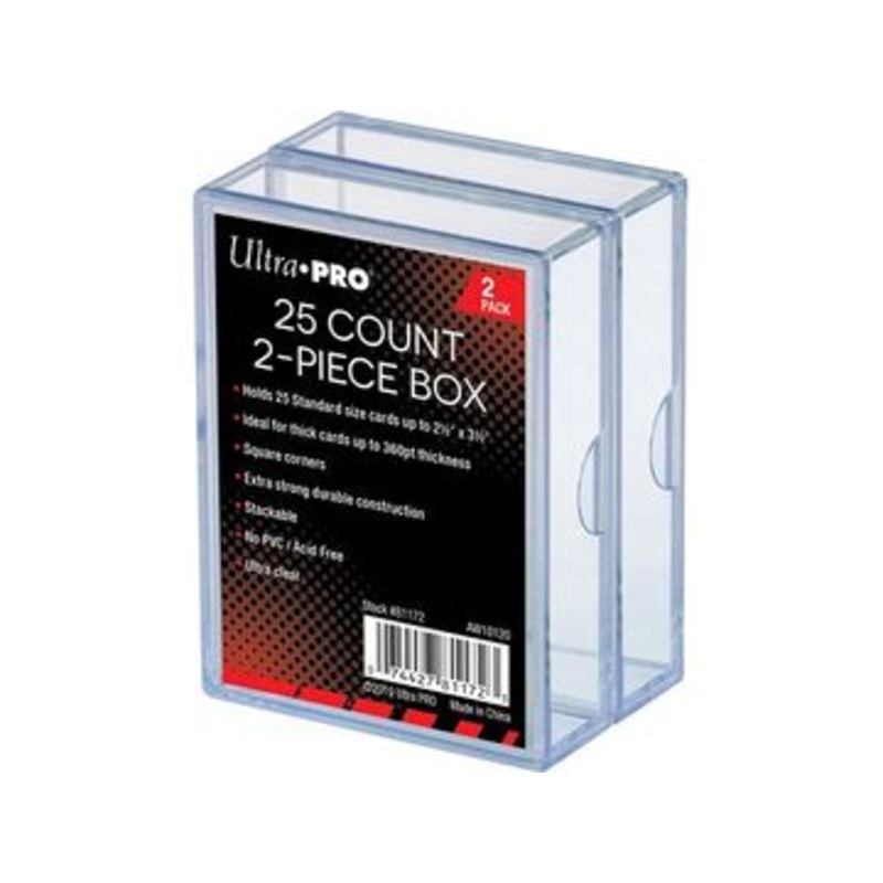Ultra Pro - 2-Piece Box - 25 Count - 2 Pack