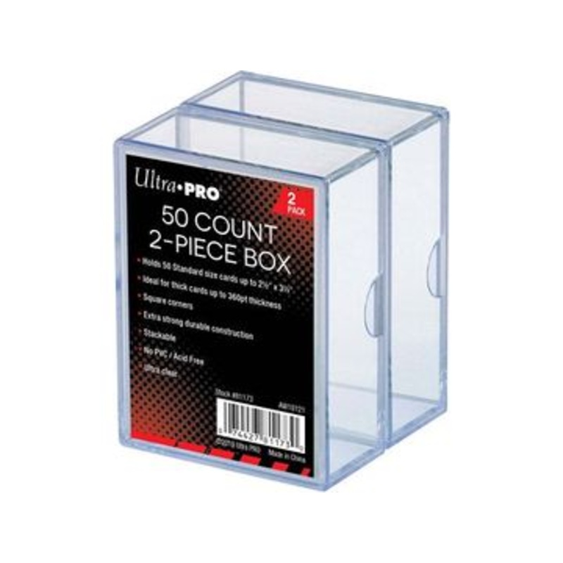 Ultra Pro - 2-Piece Box - 50 Count - 2 Pack