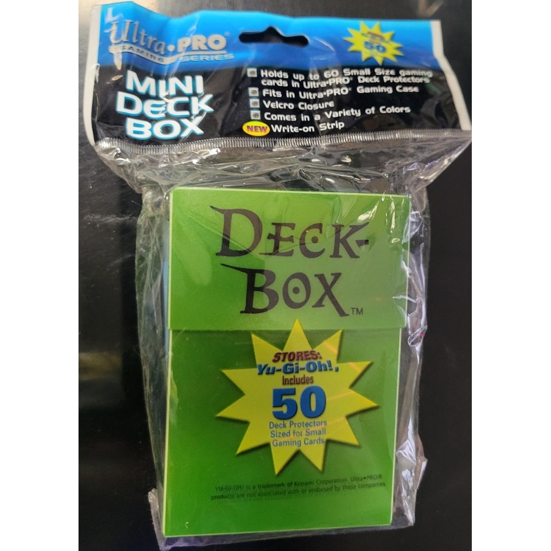 Ultra Pro - Mini Deck Box & Sleeves - Green