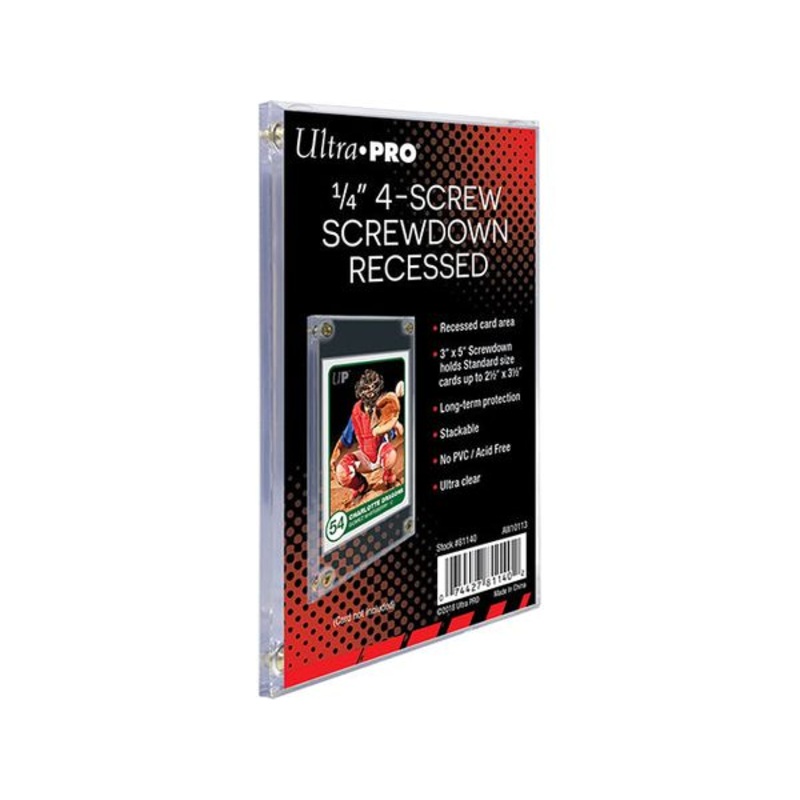 Ultra Pro - Screwdown - Quarter Inch - 4 Screw Recessed