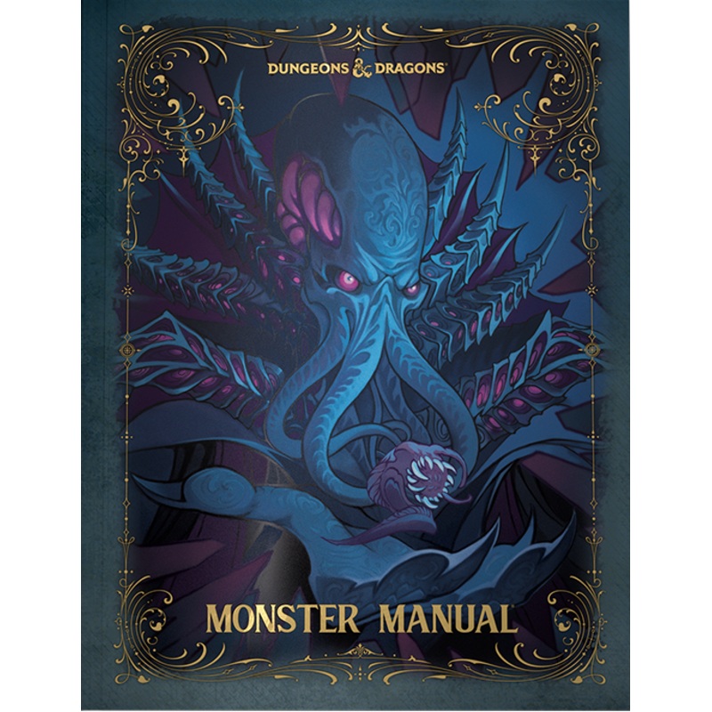 Wizards of the Coast - 2024 - Dungeons and Dragons - 5th Edition - Monster Manual - Alternate Cover