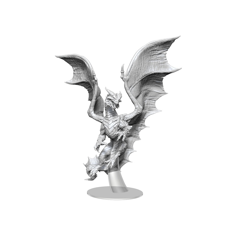 Wizards of the Coast - Dungeons and Dragons - Icons of the Realms - Adult Copper Dragon