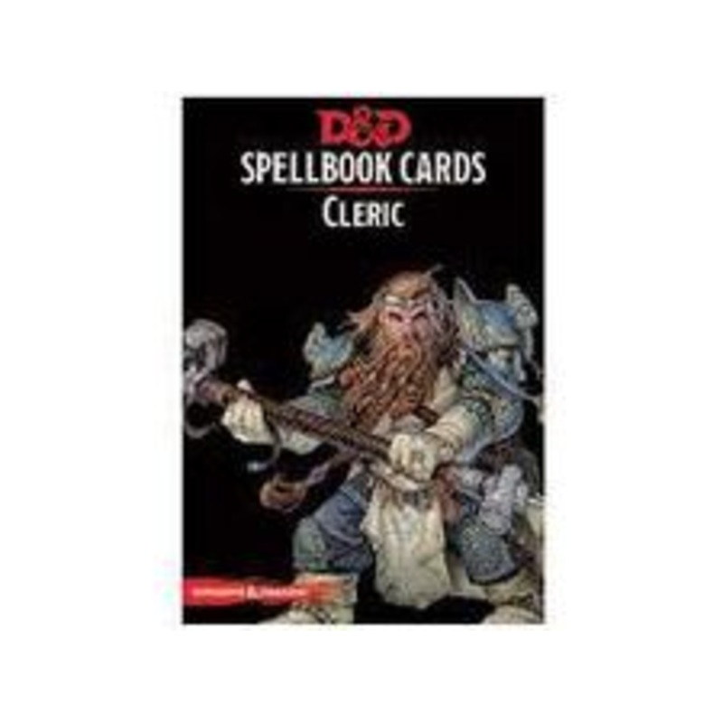 Wizards of the Coast - Dungeons and Dragons - Spellbook Cards - Cleric
