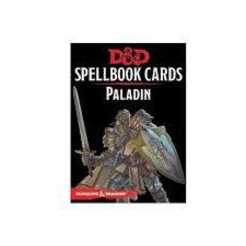 Wizards of the Coast - Dungeons and Dragons - Spellbook Cards - Paladin