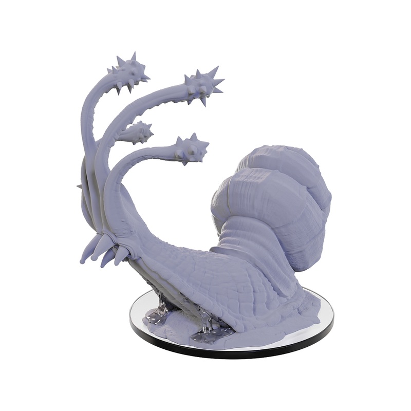 Wizkids - Dungeons and Dragons - Unpainted Miniature - Nolzurs Marvellous Miniatures - Fail Snail - 90676