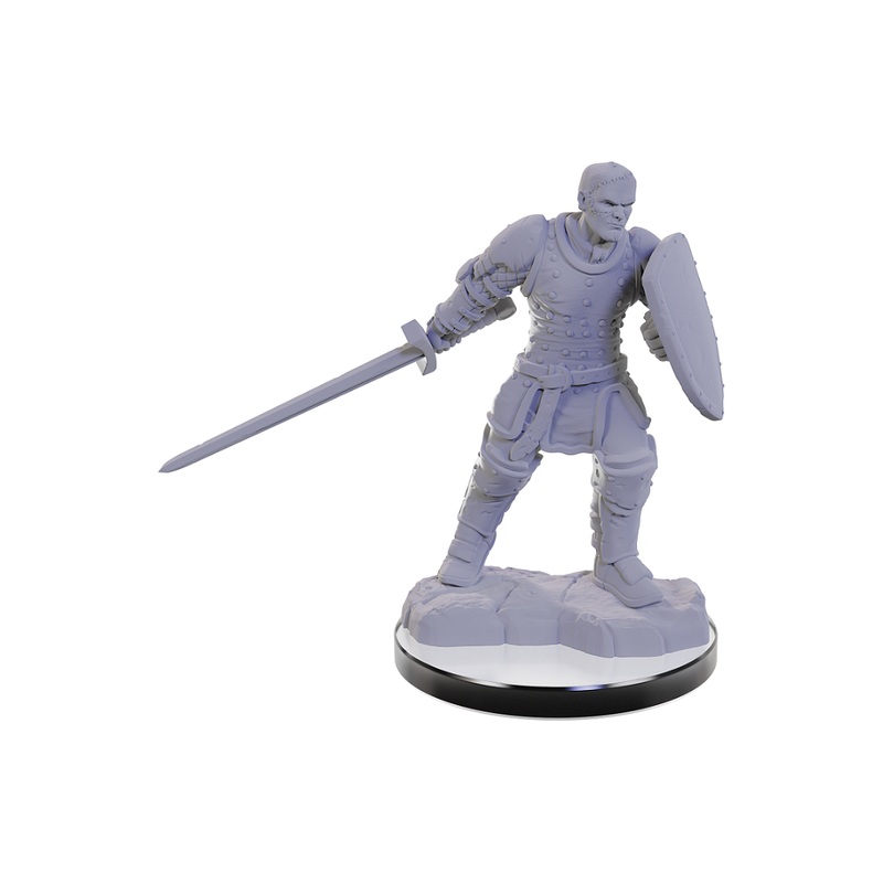 Wizkids - Dungeons and Dragons - Unpainted Miniature - Nolzurs Marvellous Miniatures - Reborn Paladin and Warlock - 90673