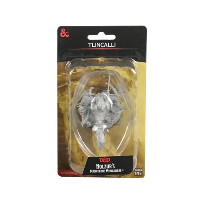 Wizkids - Dungeons and Dragons - Unpainted Miniature - Nolzurs Marvellous Miniatures - Tlincalli - 90677