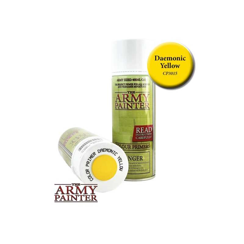 Army Painter - Colour Primer - Daemonic Yellow - Paint Spray