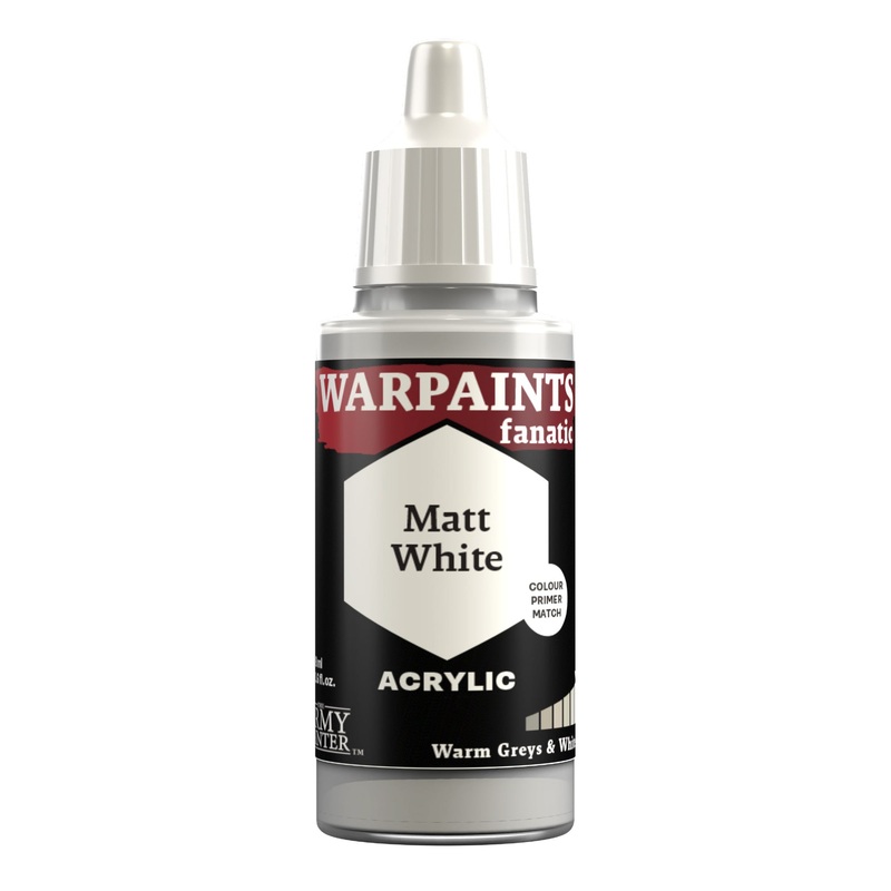 Painter - Warpaints - Fanatic Acrylic Matt White