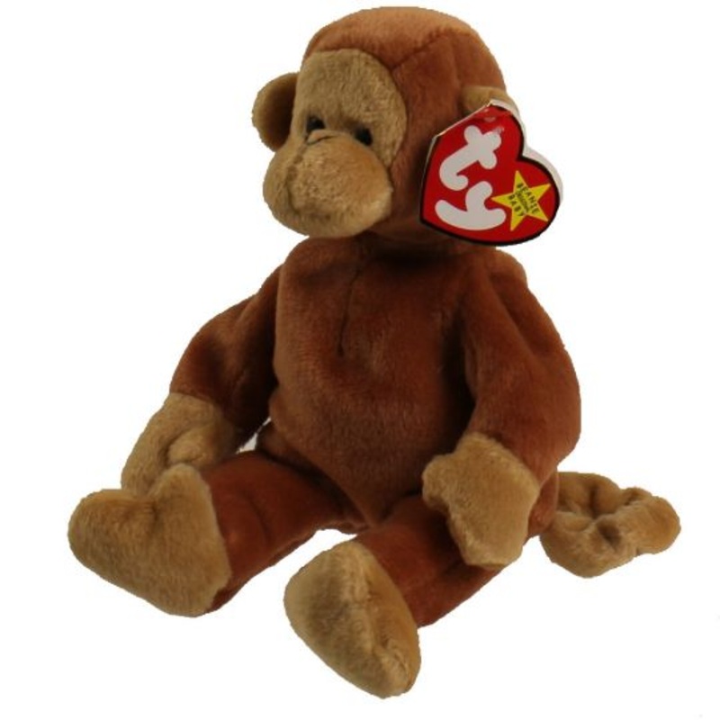 TY Beanie Baby - Bongo the Monkey