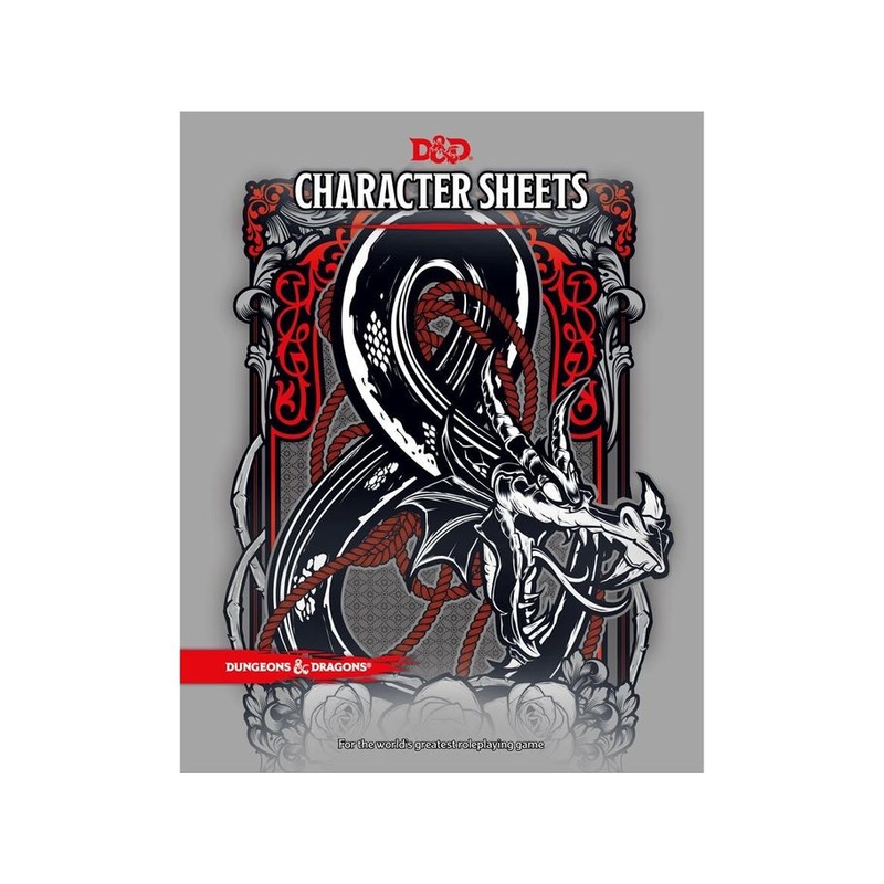 Wizards of the Coast - Dungeons and Dragons - 5th Edition - Character Sheets