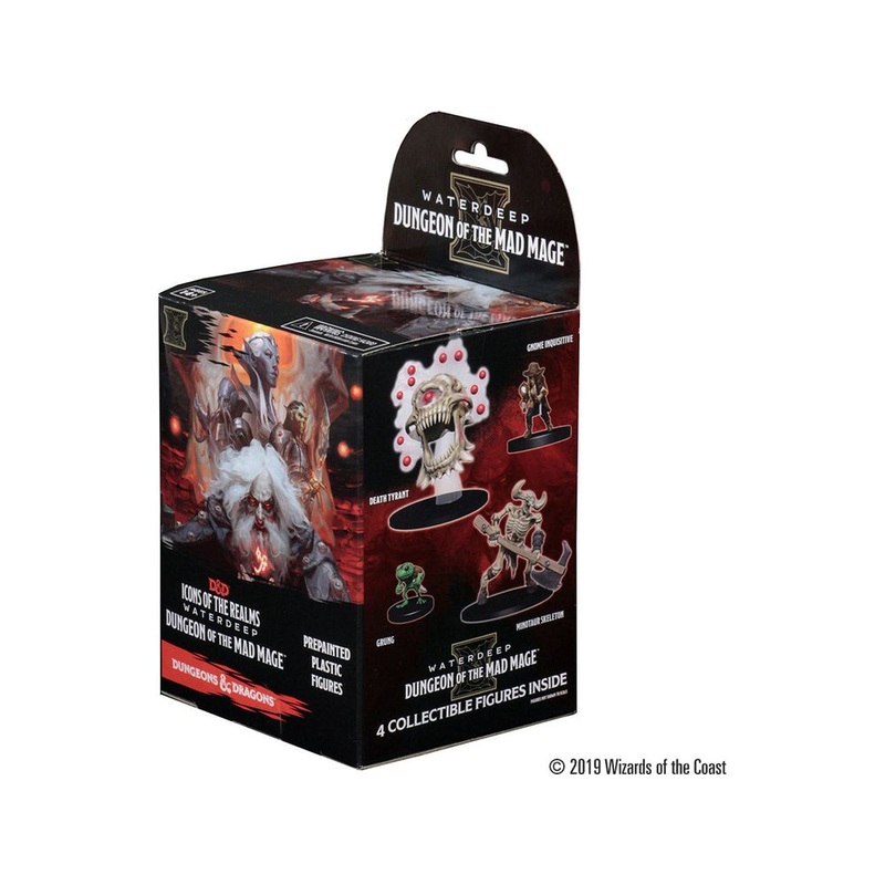 Wizards of the Coast - Dungeons and Dragons Icons of the Realms - Waterdeep Dungeon Mad Mage - Booster Box