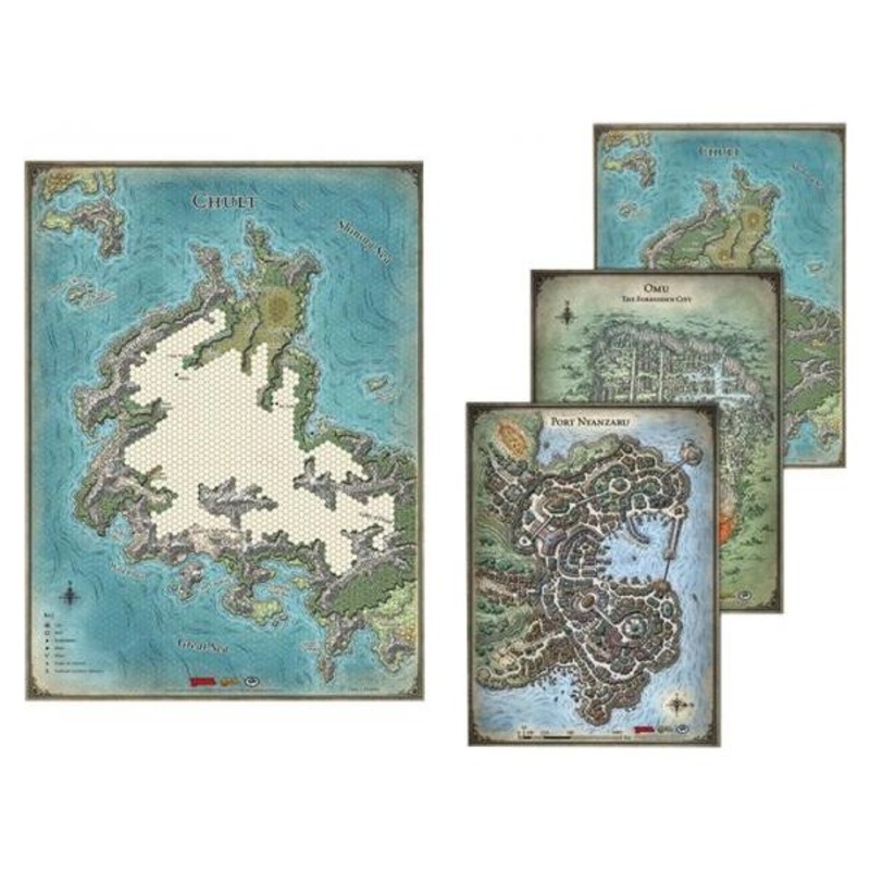 Wizards of the Coast - Dungeons and Dragons - Tomb of Annihilation - Game Mat Set