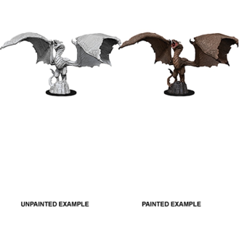 Wizkids - Dungeons and Dragons - Unpainted Miniature - Nolzurs Marvelous Miniatures - Wyvern - 73714