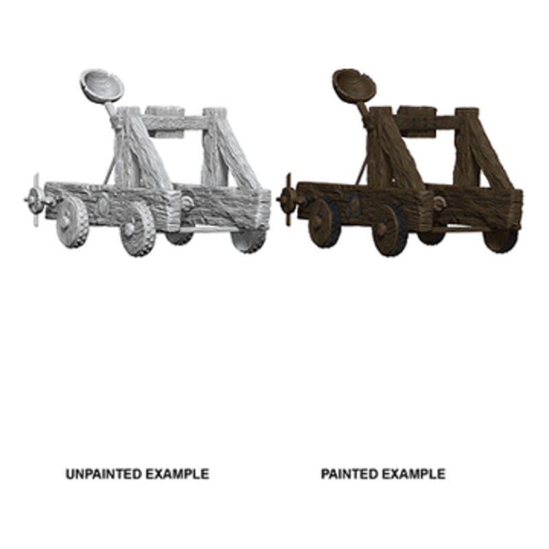 Wizkids - Dungeons and Dragons - Unpainted Miniatures - Deep Cuts - Catapult - 73731