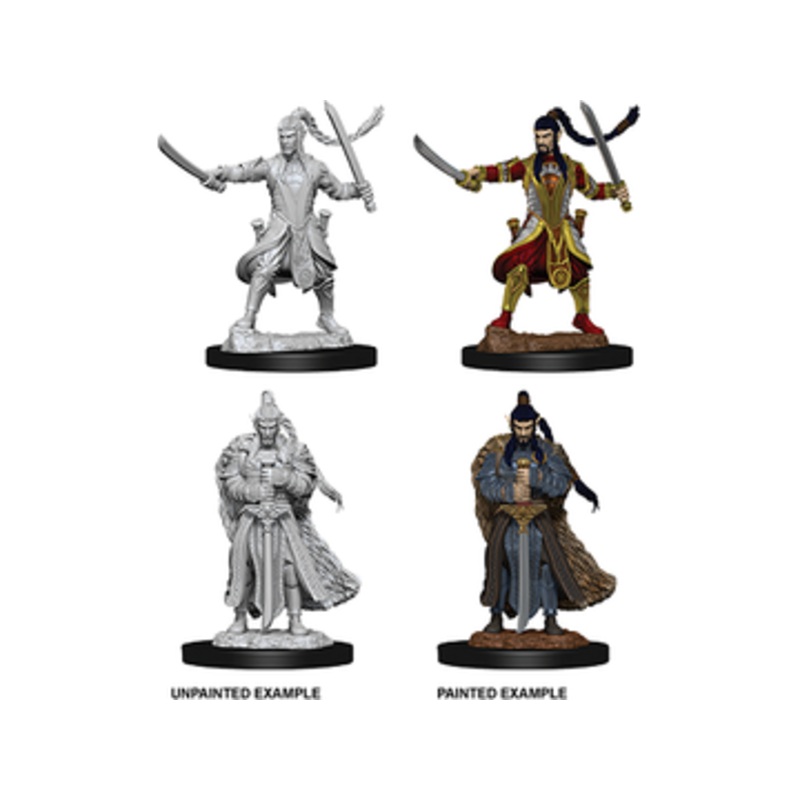 Wizkids - Dungeons and Dragons - Unpainted Miniatures - Nolzurs Marvelous Miniatures - Male Elf Paladin - 73707