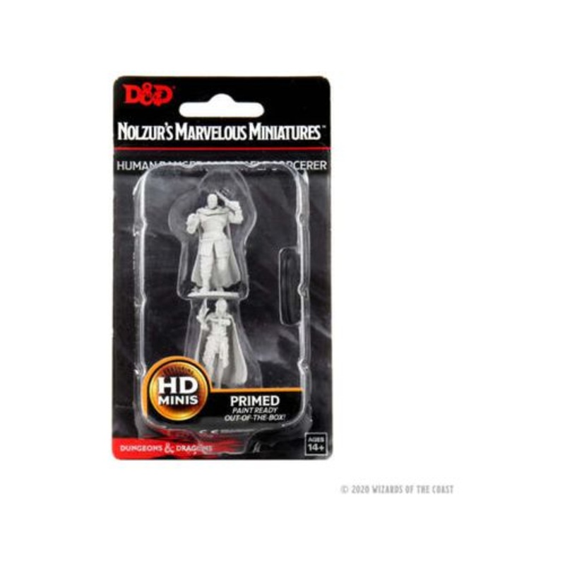 Wizkids - Dungeons and Dragons - Unpainted Miniatures - Nolzurs Marvelous Miniatures - Minsc and Delina - 73675