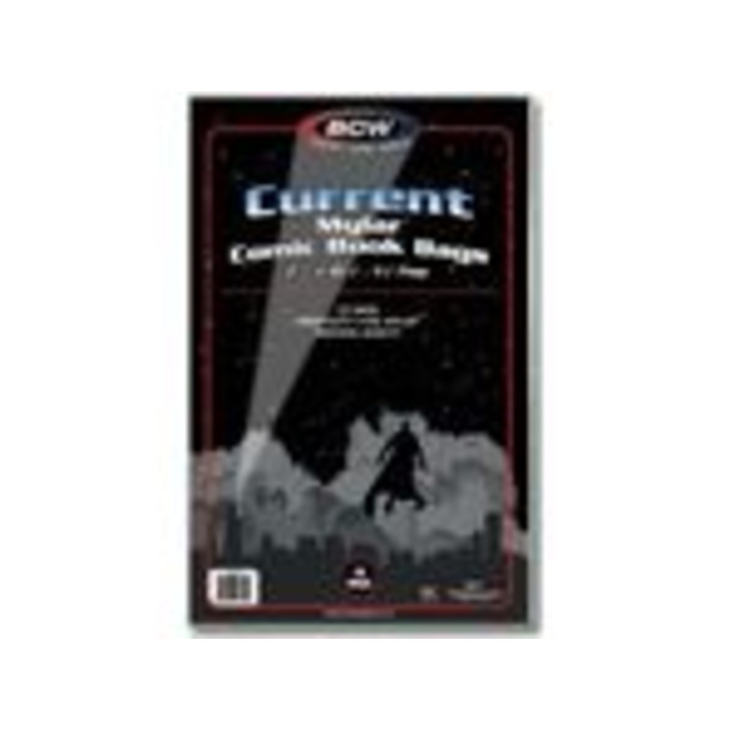 BCW - Current Mylar Comic Book Bags - 4 Mil