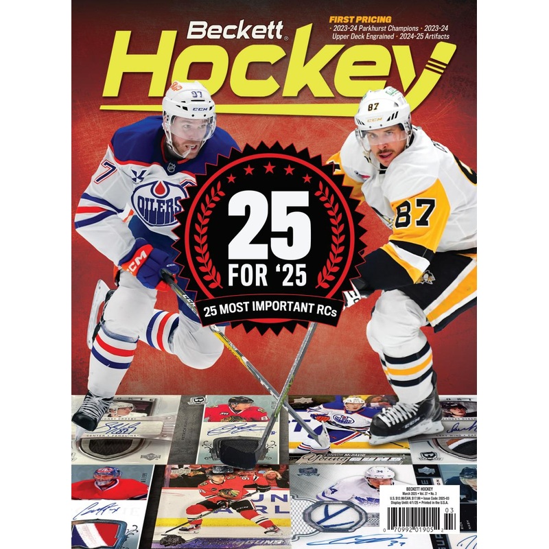 Beckett - Hockey Price Guide - March 2025 - Vol 37 - No. 3