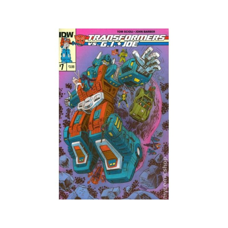 IDW - Transformers vs GI Joe (2014) 007 (Cond. VF-) - 14662