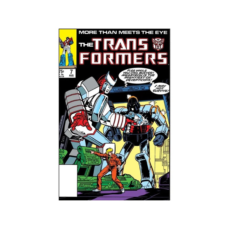 Marvel Comics - Transformers (1984) 007 (Cond. VF-) - 14622