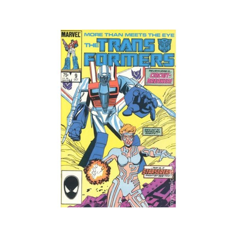 Marvel Comics - Transformers (1984) 009 (Cond. VF-) - 14609