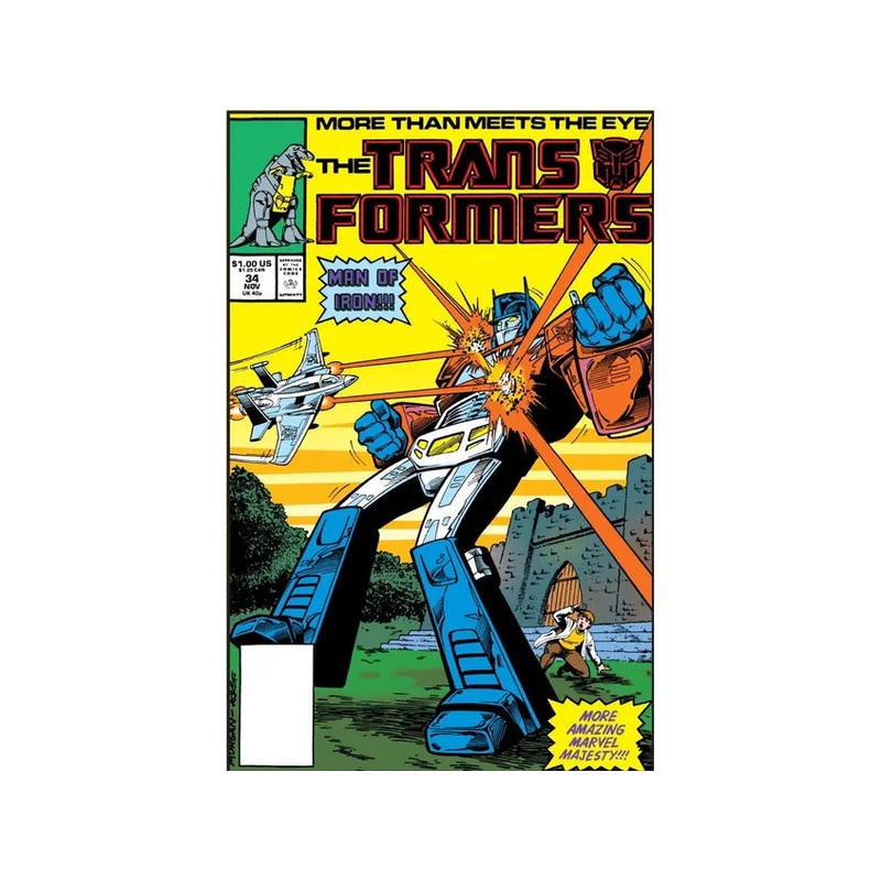 Marvel Comics - Transformers (1984) 034 (Cond. VF-) - 14632
