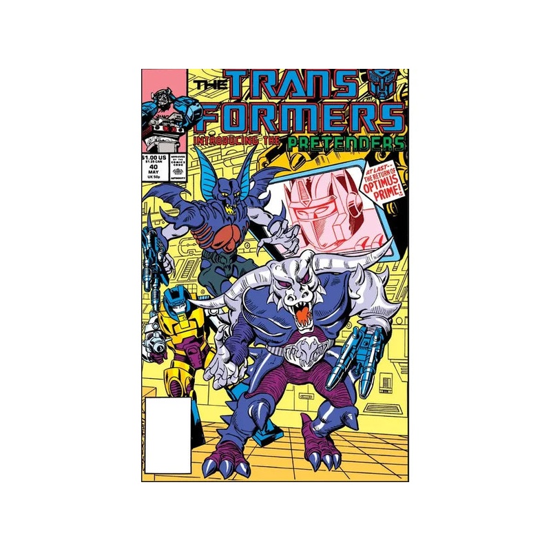 Marvel Comics - Transformers (1984) 040 (Cond. VF-) - 14638