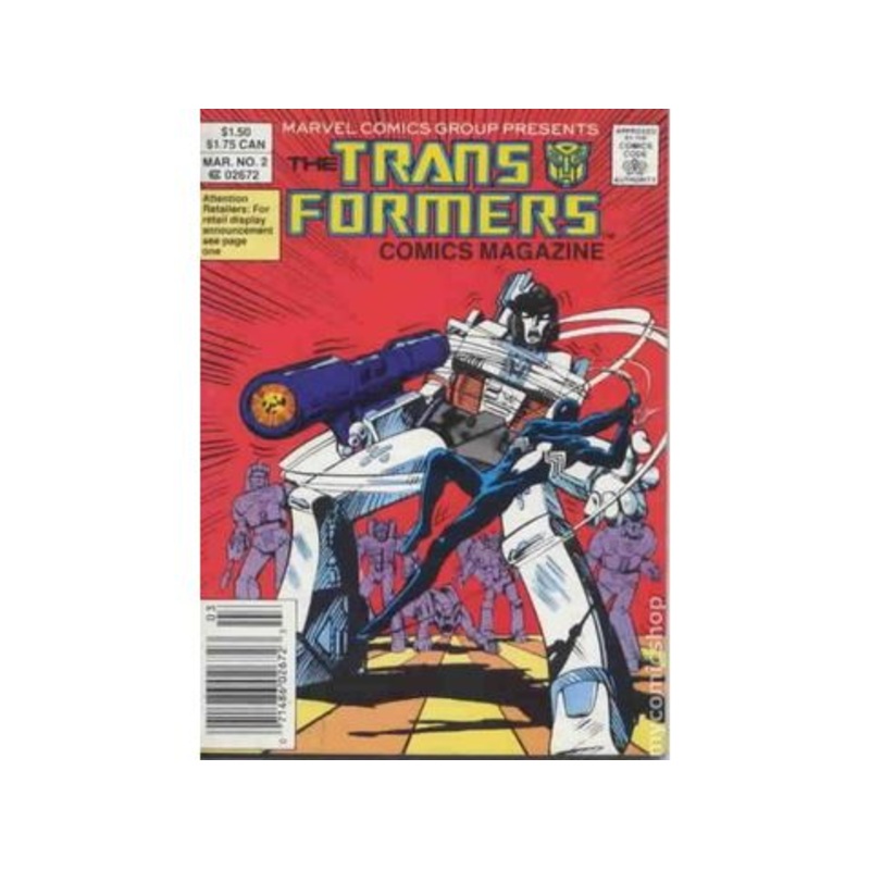 Marvel Comics - Transformers Comic Magazine Digest (1987) 002 (Cond. VF-) - 14660