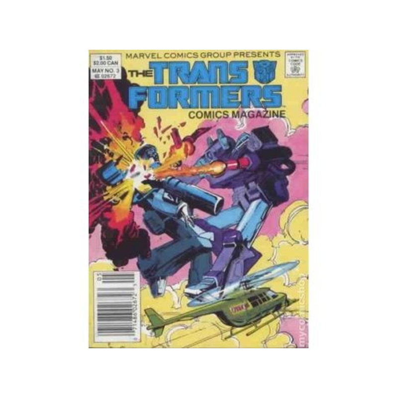Marvel Comics - Transformers Comic Magazine Digest (1987) 003 (Cond. FN-) - 14658