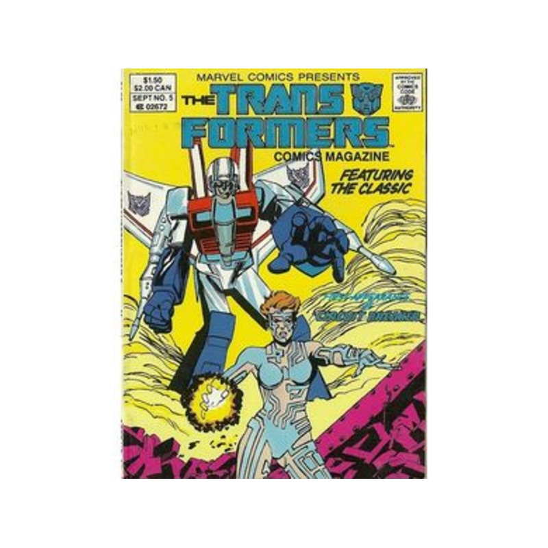 Marvel Comics - Transformers Comic Magazine Digest (1987) 005 (Cond. VF-) - 14653