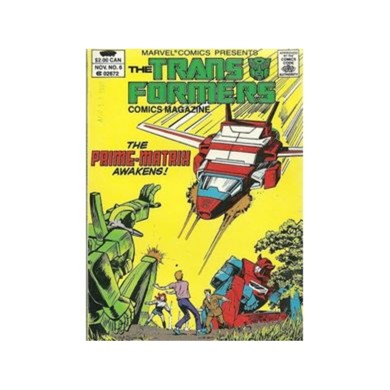 Marvel Comics - Transformers Comic Magazine Digest (1987) 006 (Cond. VF-) - 14654