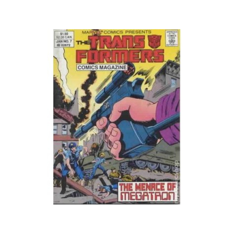 Marvel Comics - Transformers Comic Magazine Digest (1987) 007 (Cond. VF-) - 14656