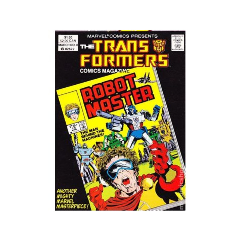 Marvel Comics - Transformers Comic Magazine Digest (1987) 008 (Cond. VF-) - 14657