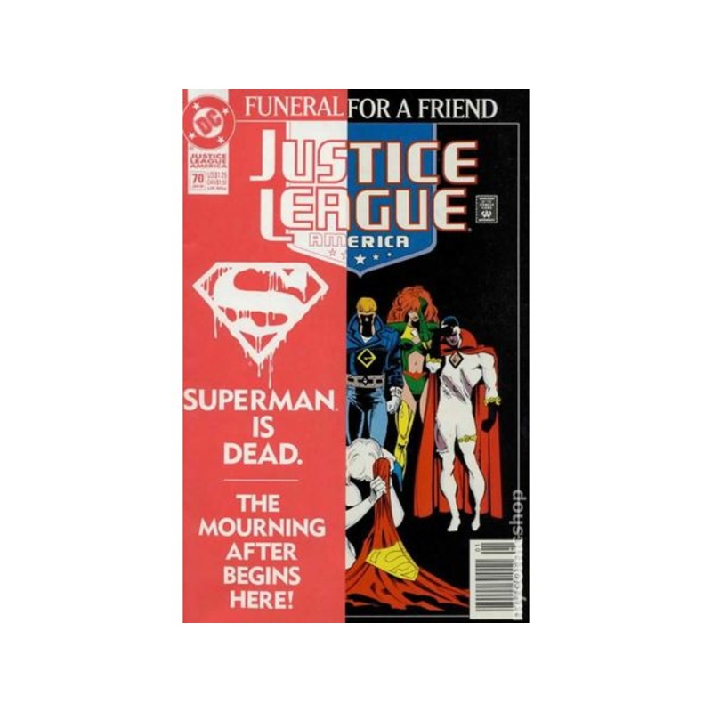 DC Comics - Justice League America (1987) 070 (Cond. VF-) - 14984