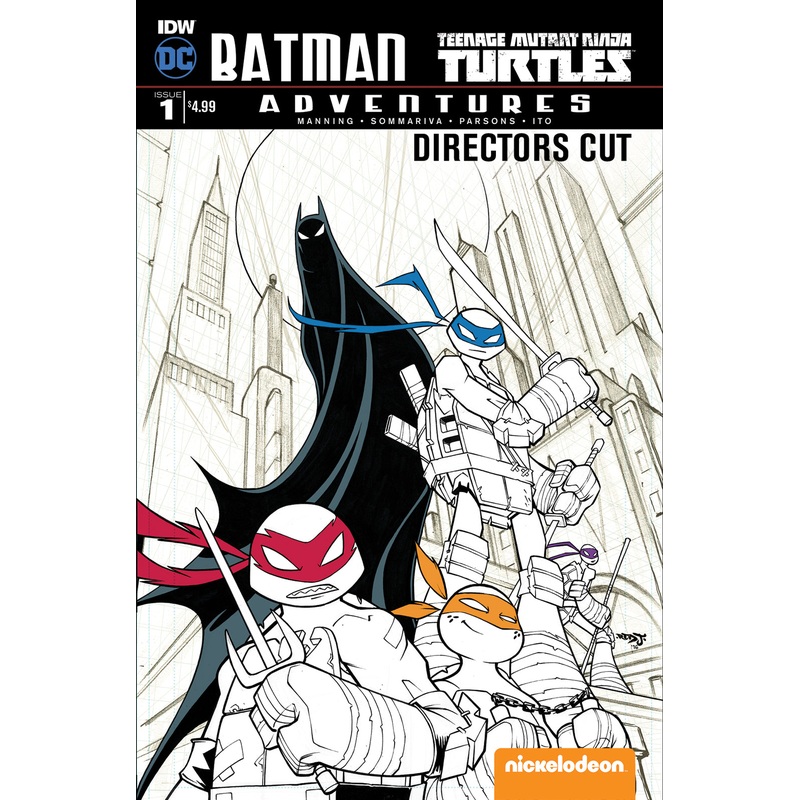 IDW - Batman TMNT Adventures 001 - Director's Cut (Cond. FN) - 1062