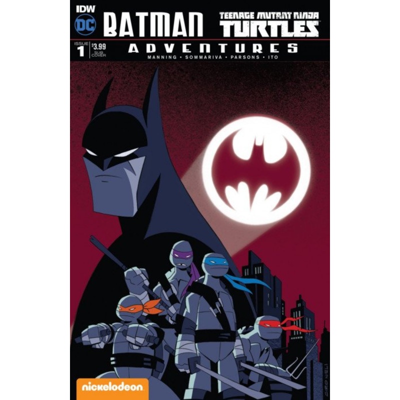 IDW - Batman TMNT Adventures 001 - Sub Cover B (Cond. FN) - 1063